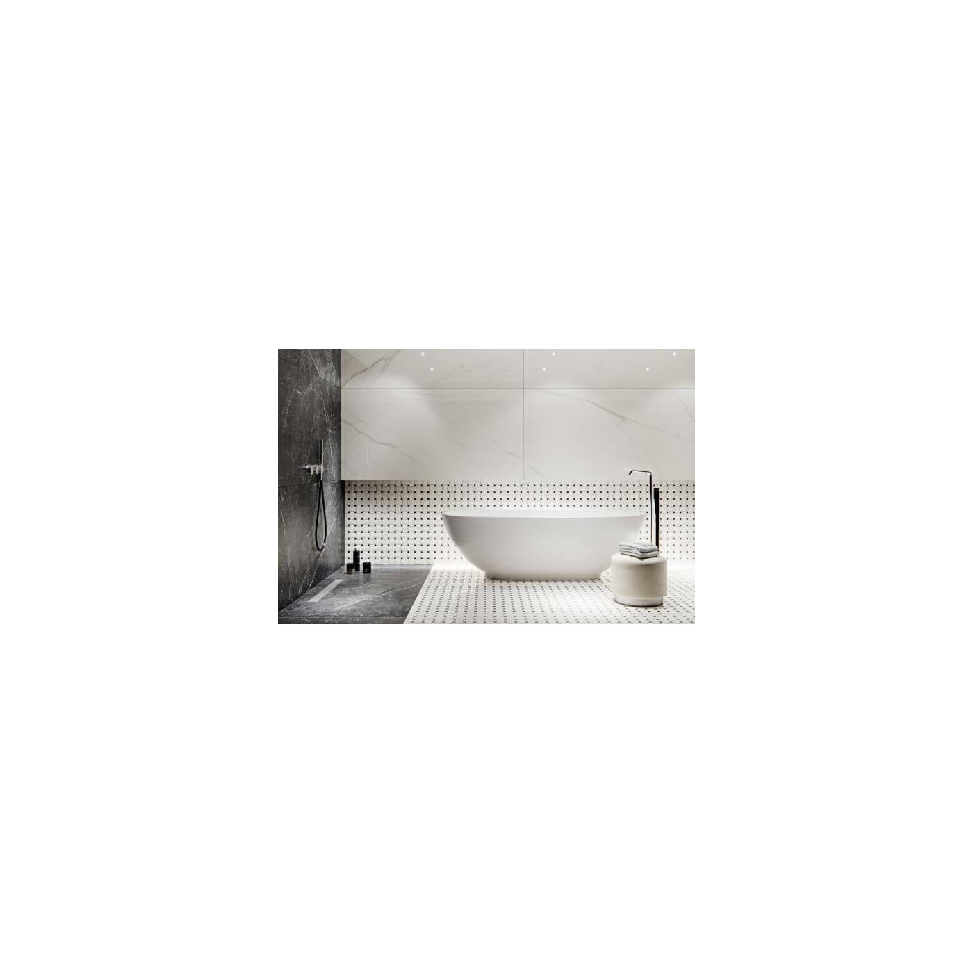 Mozaika Uniwersalna Bianco 26,6x26,6 Paradyż