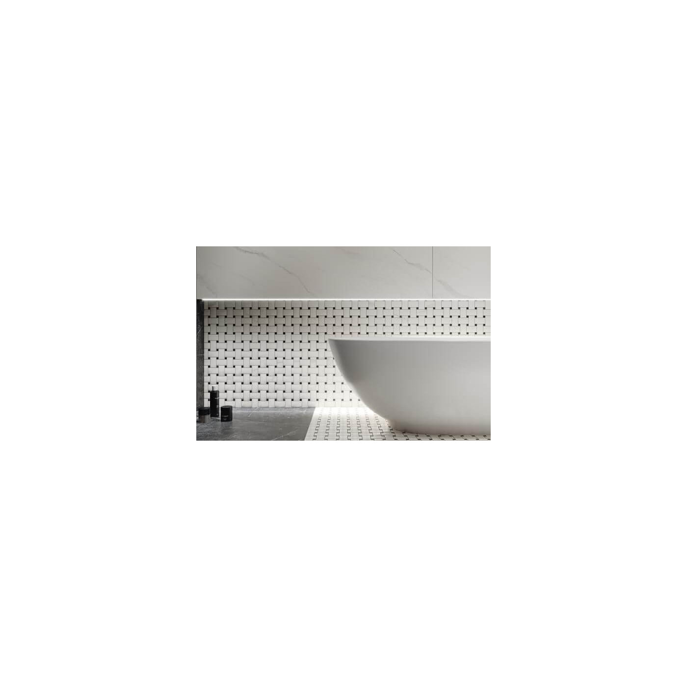 Mozaika Uniwersalna Bianco 26,6x26,6 Paradyż
