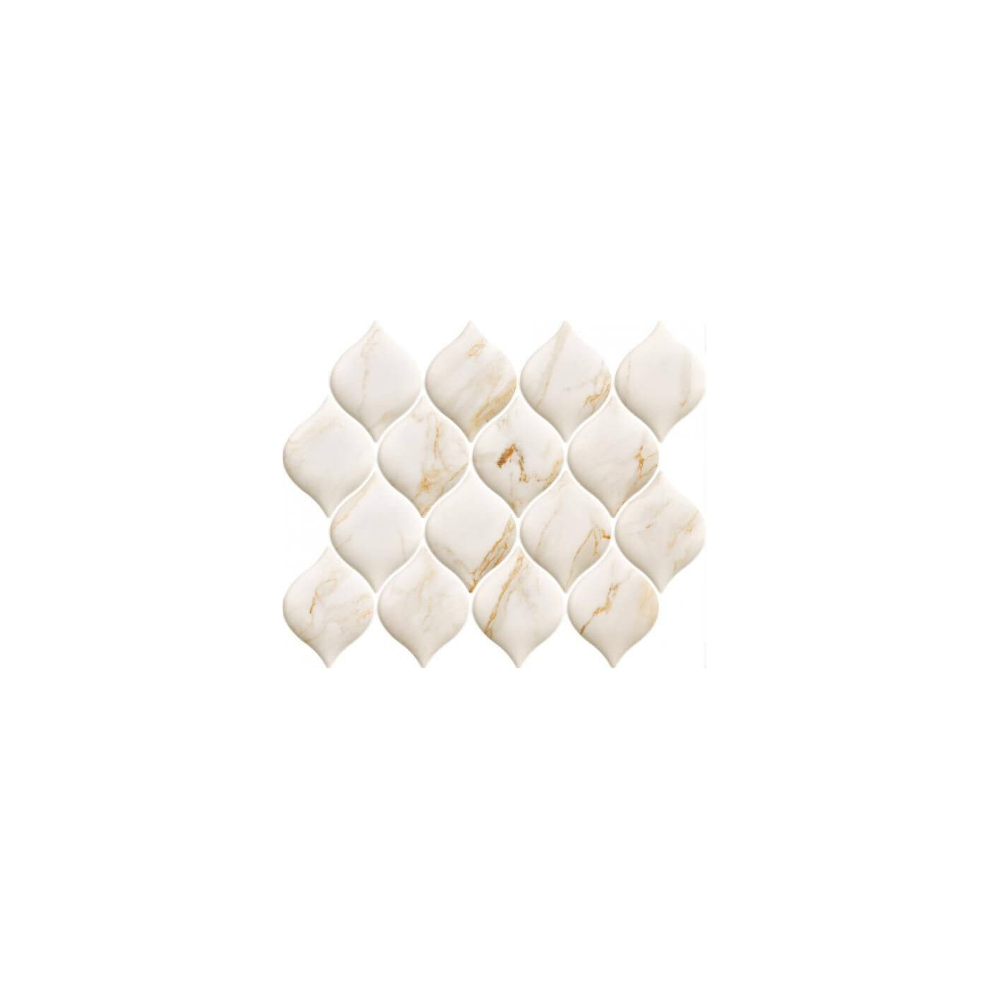 Mozaika Bliss Gold Połysk 26,5x20,2 Paradyż Classica