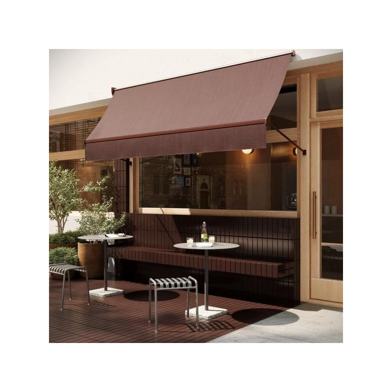 Płytka Elewacyjna Sundown Marrone Mat 24,5x6,6 Paradyż