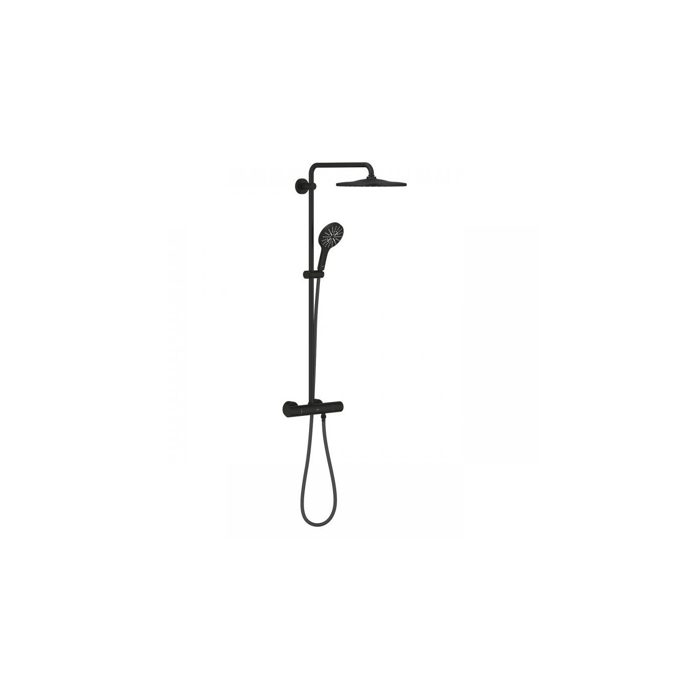 Termostatyczny System Prysznicowy Rainshower Smartactive 310 Phantom Black 22119KF0 Grohe