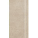 Stopnica Nacinana Magnetik Beige Mat 29,8x59,8 Paradyż