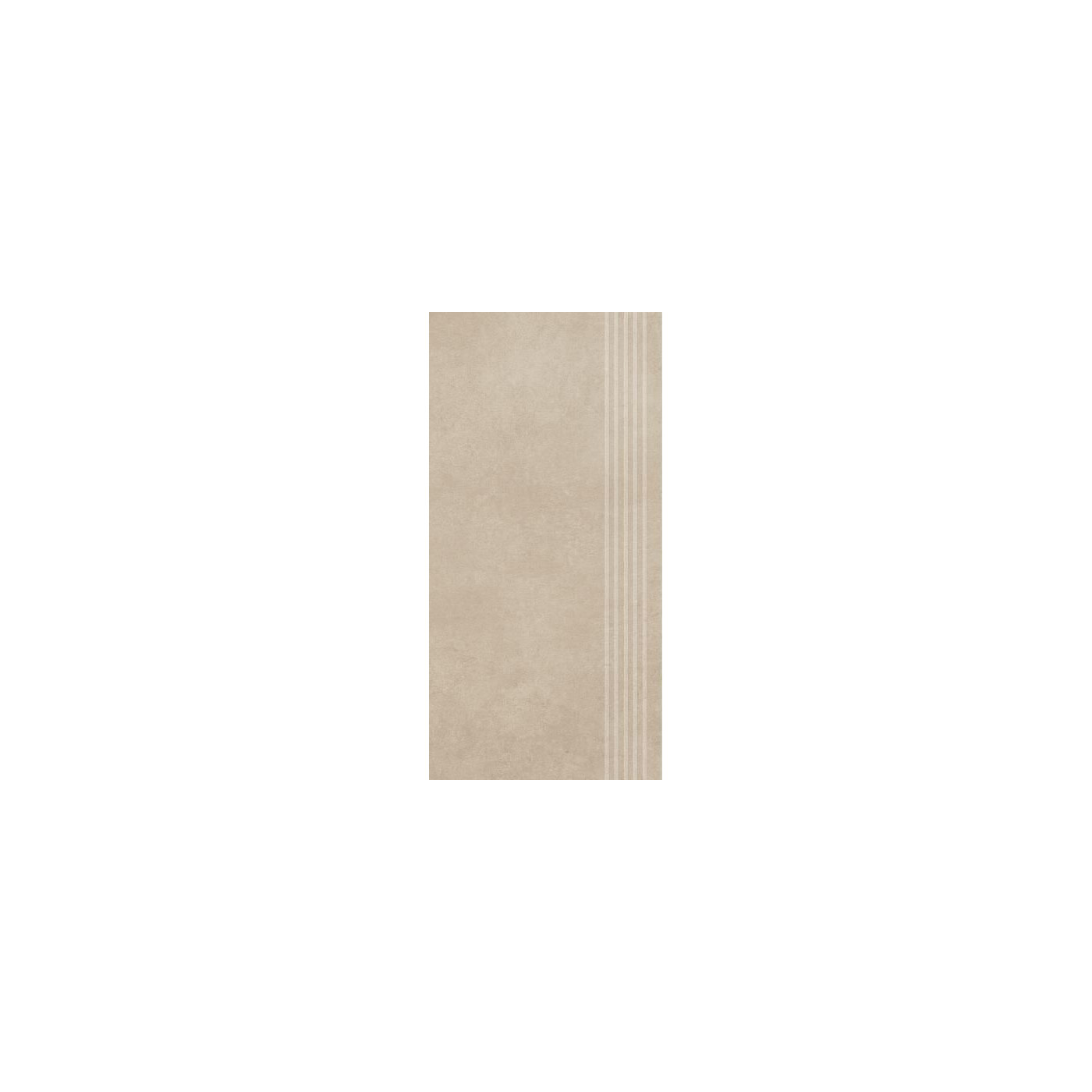 Stopnica Nacinana Magnetik Beige Mat 29,8x59,8 Paradyż