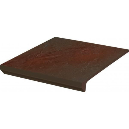 Stopnica Semir Brown Mat Struktura 30x33 Paradyż