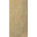 Stopnica Eremite Beige Mat Struktura 30x60 Paradyż