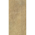 Stopnica Eremite Beige Mat Struktura 30x60 Paradyż