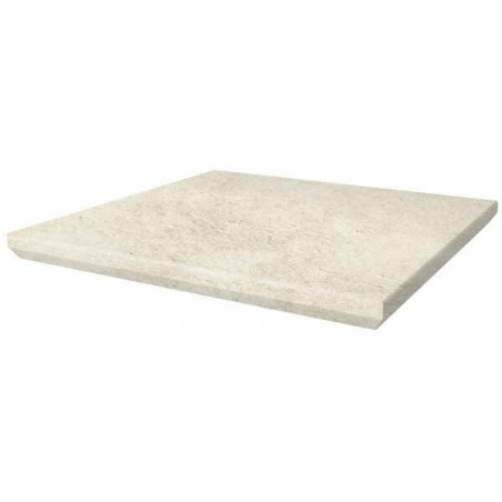 Stopnica Scandiano Beige Mat Struktura 33x33 Paradyż