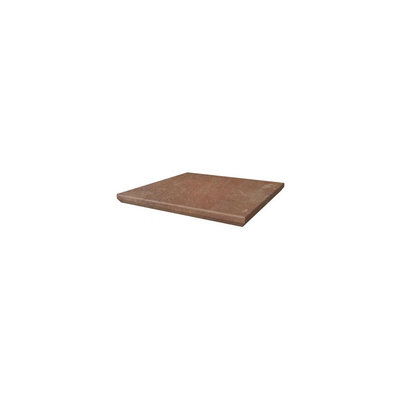Stopnica Scandiano Rosso Mat Struktura 33x33 Paradyż