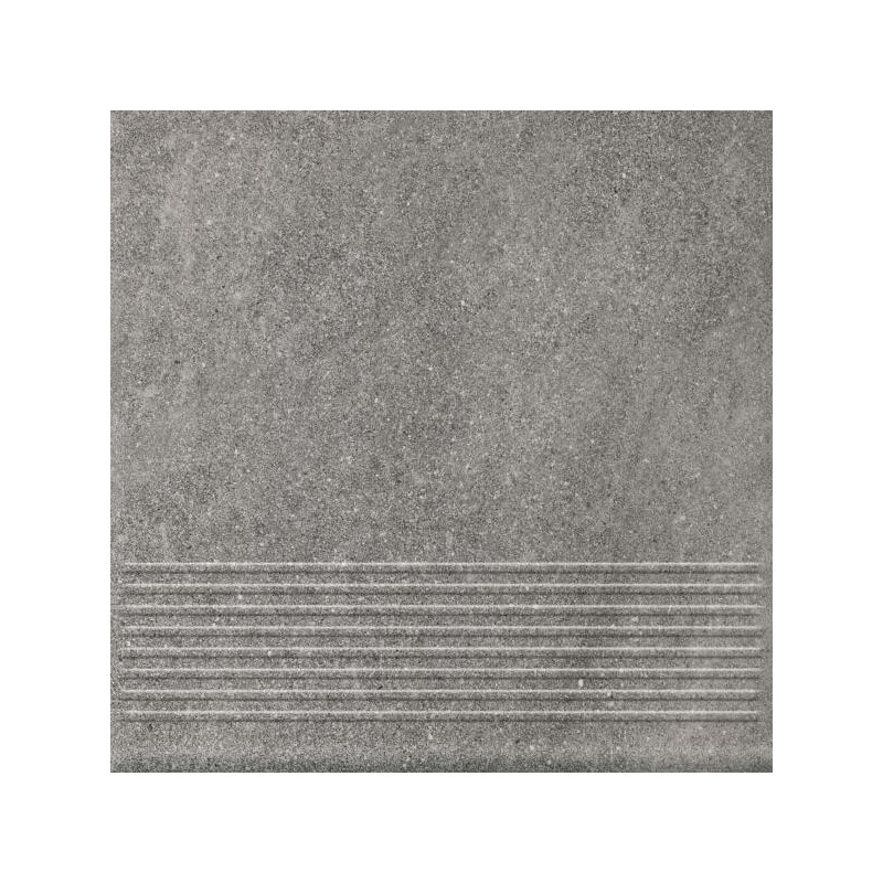 Stopnica Mattone Sabbia Grafit Struktura Mat 30x30 Paradyż