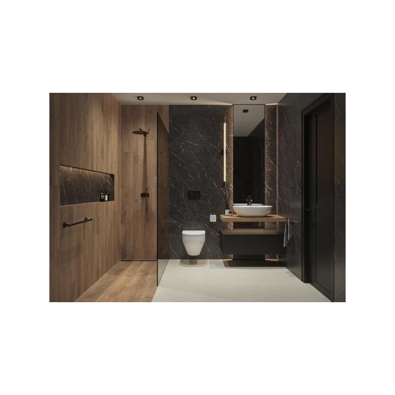 Płytka Carrastone Black Mat 59,8x59,8 Paradyż Classica