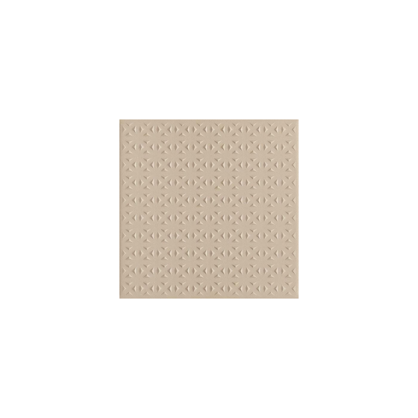 Płytka Bazo Beige Monokolor Mat Struktura 19,8x19,8x1,3 Paradyż