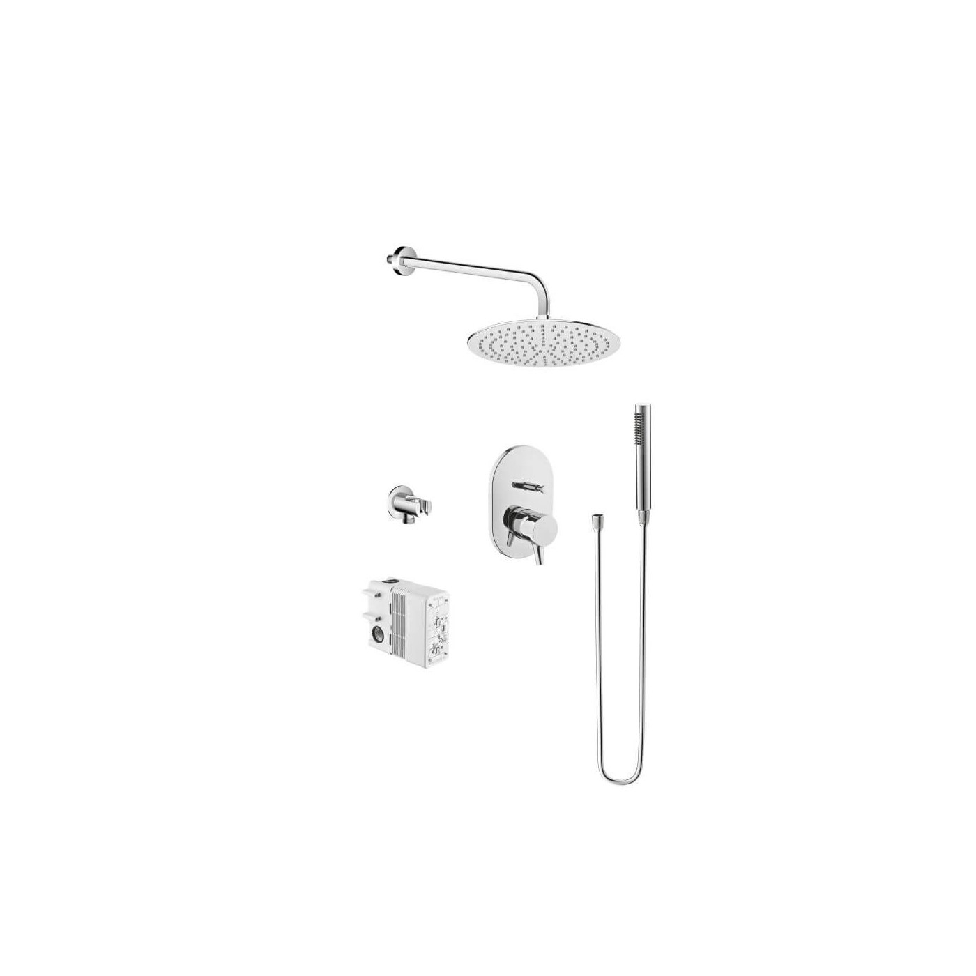 Zestaw Prysznicowy Podtynkowy Nest Trendy Chrom Vitra