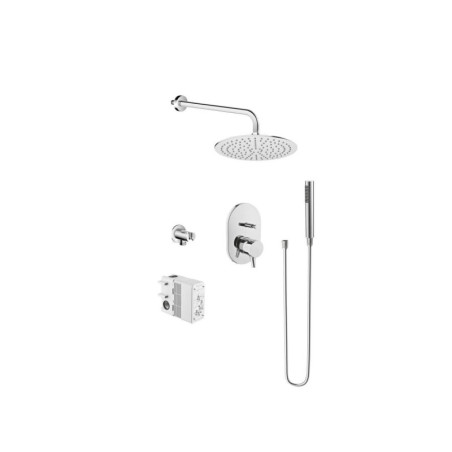 Zestaw Prysznicowy Podtynkowy Nest Trendy Chrom Vitra