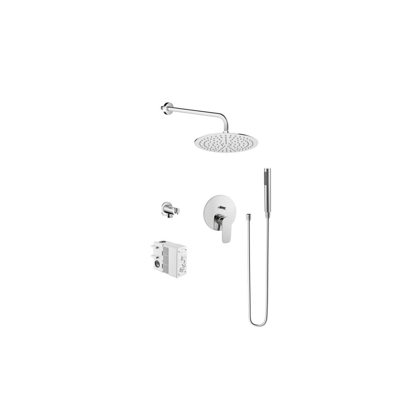 Zestaw Prysznicowy Podtynkowy X Line Chrom Vitra