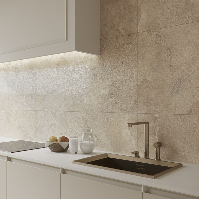 Płytka Podłogowa Storm Slate Taupe 119,8x119,8 Paradyż