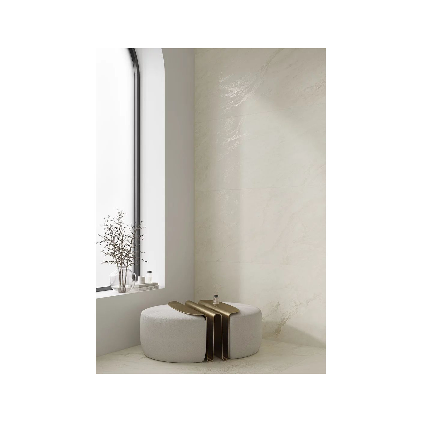 Płytka Podłogowa Soft Cream White 119,8x119,8 Paradyż