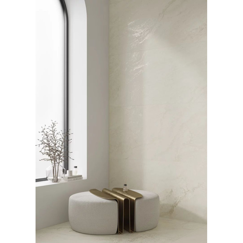 Płytka Podłogowa Soft Cream White 119,8x119,8 Paradyż