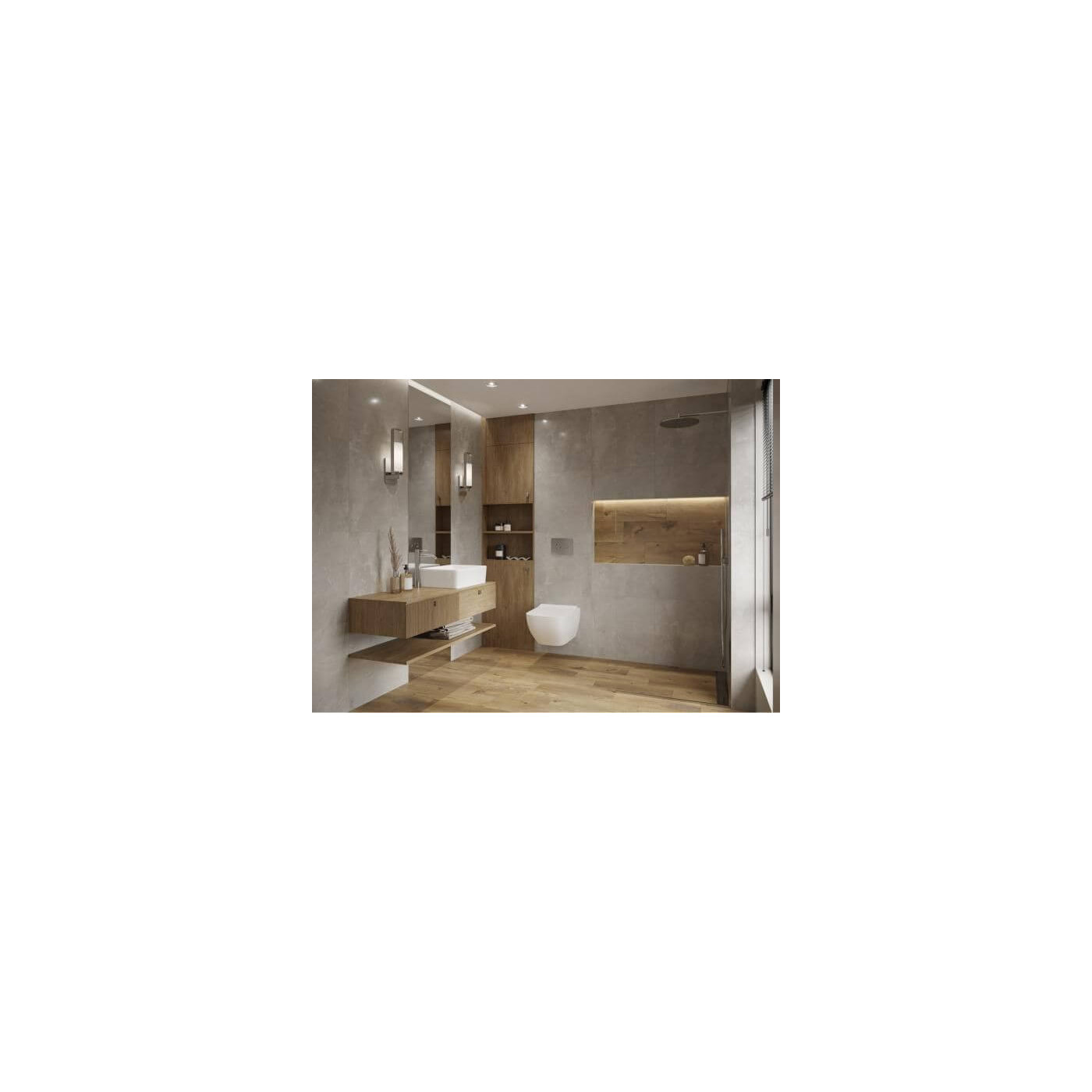 Płytka Fillstone Grey Lappato 59,8x59,8 Paradyż Classica