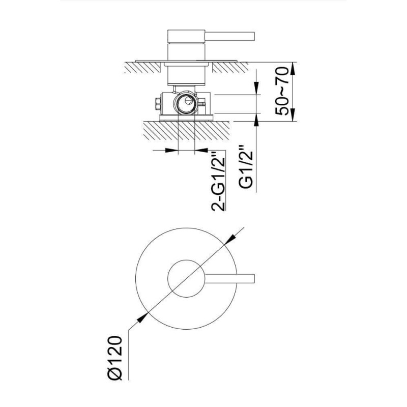 Zestaw Prysznicowy Axel QW220AR20 Kohlman