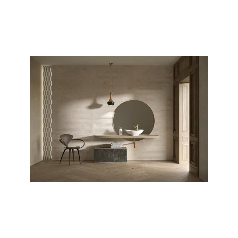 Płytka Ścienna Mystic Shadows Beige Mat 119,8x39,8 Paradyż My Way