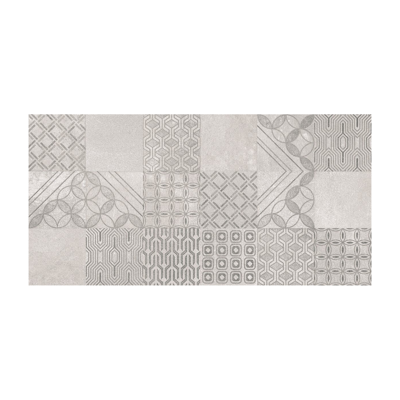 Płytka Ścienna Harmony Grys Patchwork 30x60 Paradyż Classica