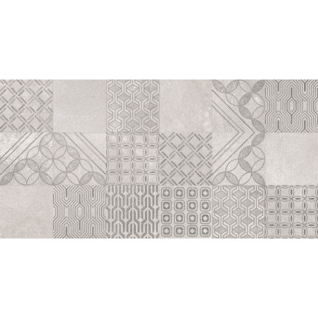 Płytka Ścienna Harmony Grys Patchwork 30x60 Paradyż Classica