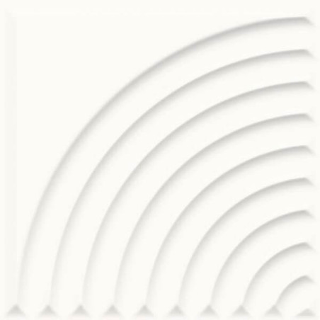 Płytka Neve Creative B Bianco Mat Struktura 19,8x19,8 Paradyż