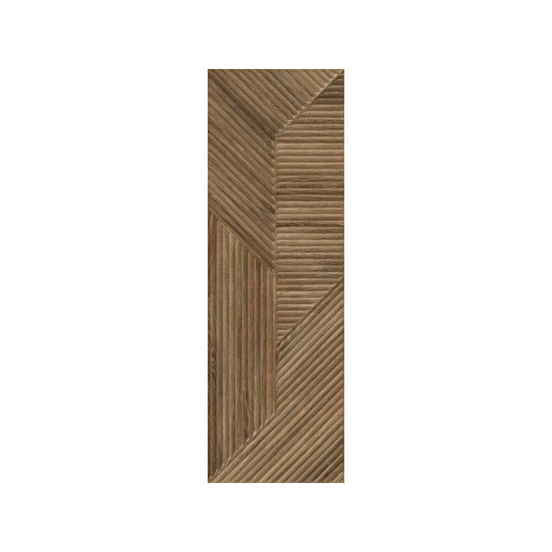 Płytka Ścienna Woodskin Brown B Struktura 29,8X89,8 Paradyż My Way