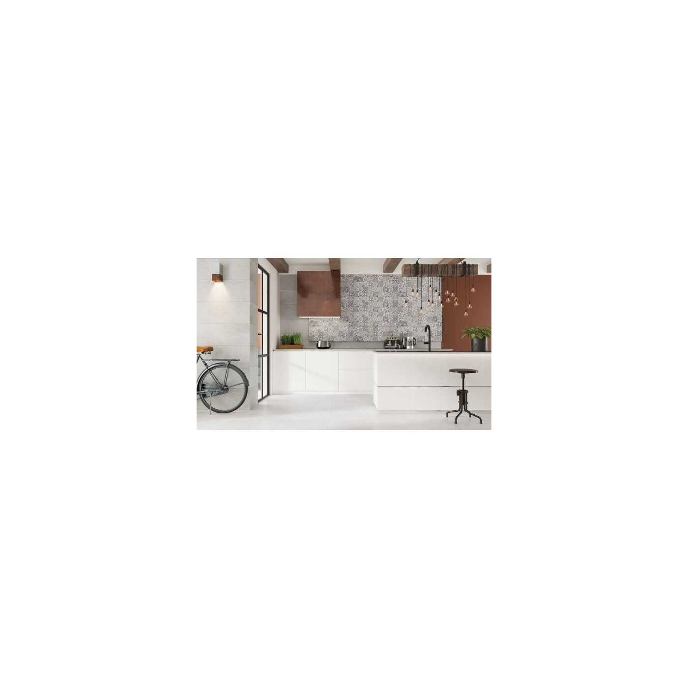 Płytka Ścienna Pure City Grys Mat 29,8X89,8 Paradyż My Way