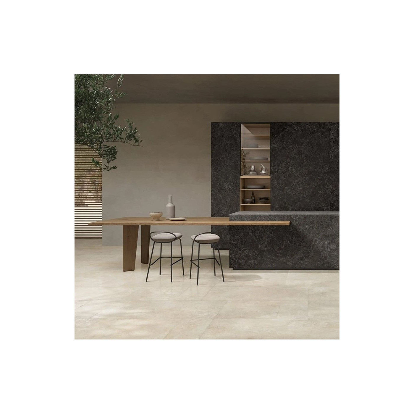 Płytka Gresowa Limestone Italian White Mat 120x120x0,85 Piemme