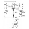 Bateria Bidetowa Rozmiar S Eurostyle Cosmopolitan 33565002 Grohe