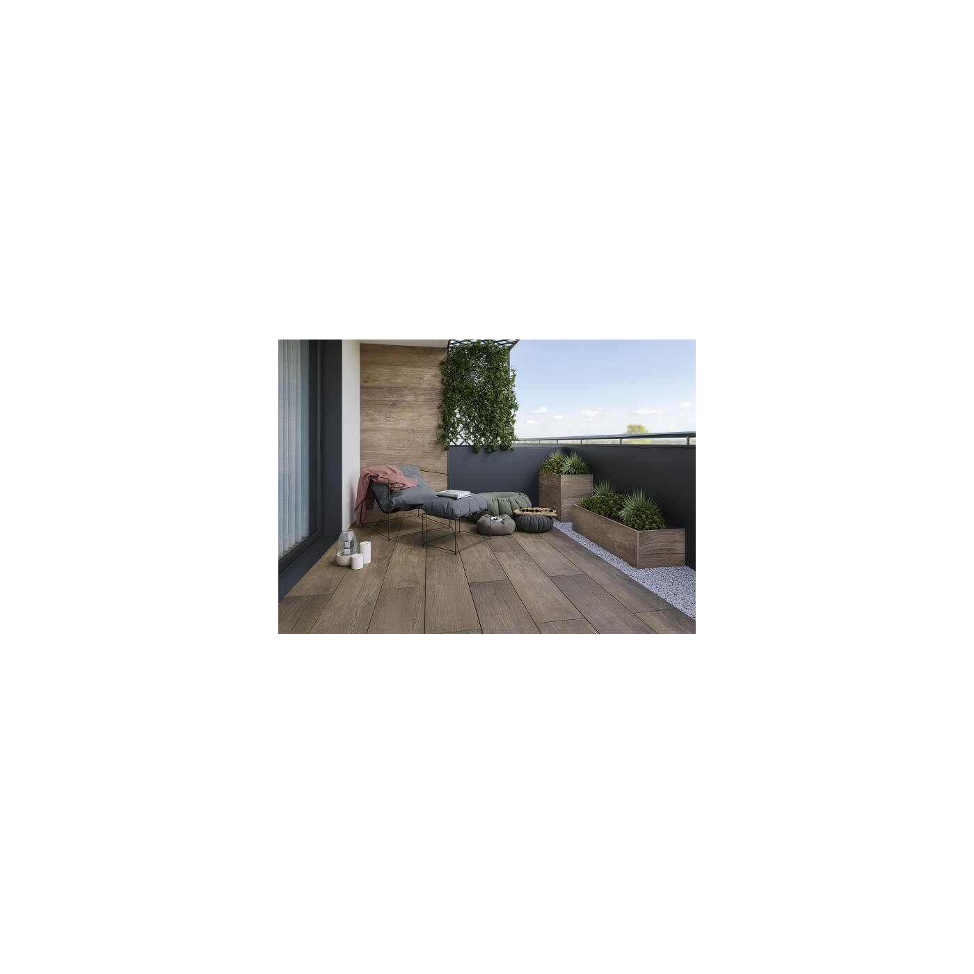 Płytka Tarasowa Willow Beige Mat Struktura 29,5x119,5 Paradyż