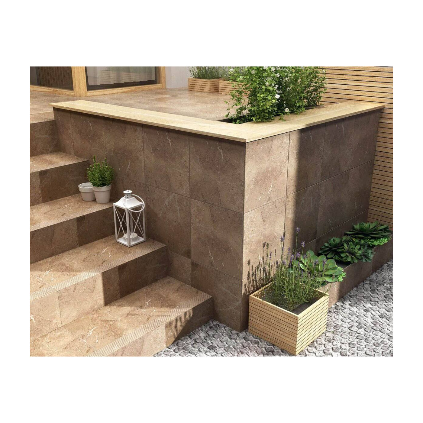 Płytka Track Brown 30x30 Paradyż Classica