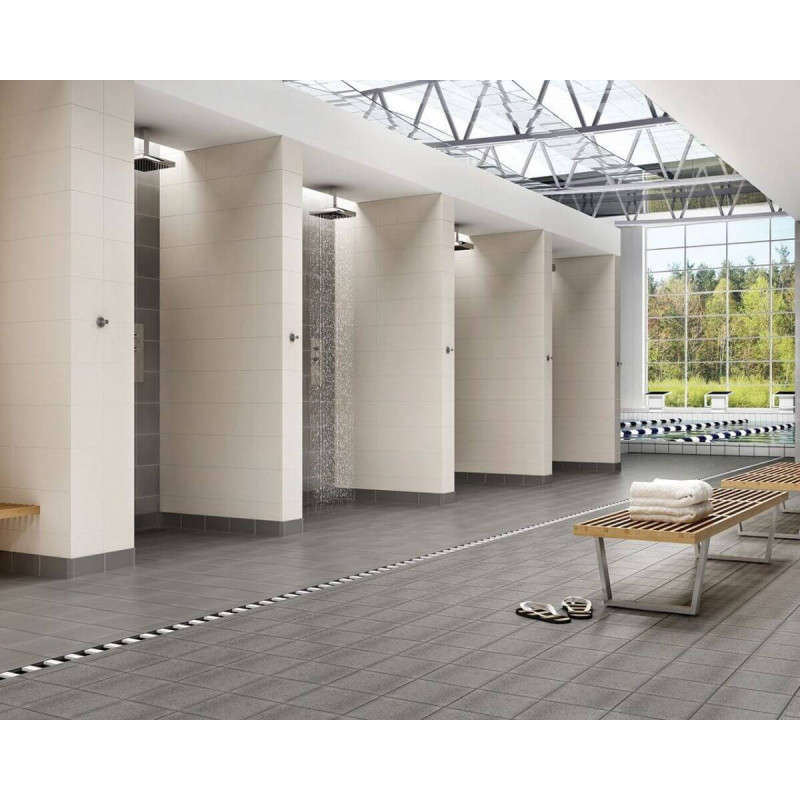 Gres techniczny Bazo Nero Mono 30x30 Paradyż