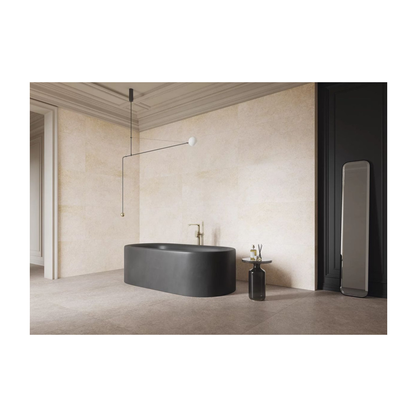 Płytka Podłogowa Urban Champagne Beige Str. 119,8x119,8 Paradyż