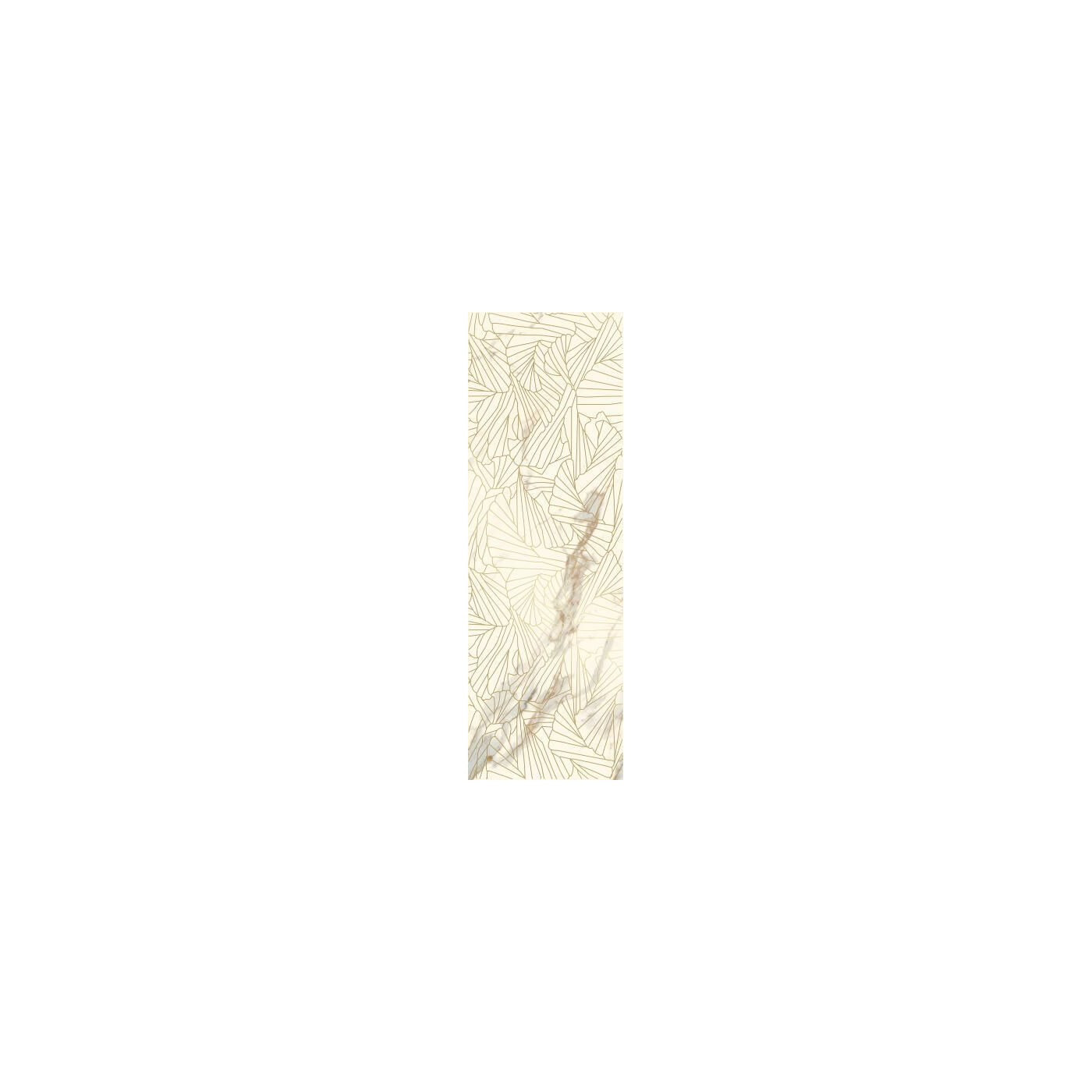 Dekor Serene Bianco Mat 25x75 Paradyż