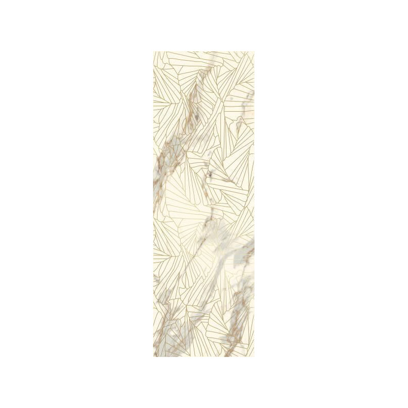 Dekor Serene Bianco Mat 25x75 Paradyż