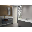 Dekor Ray Silver Mat 25x75 Paradyż