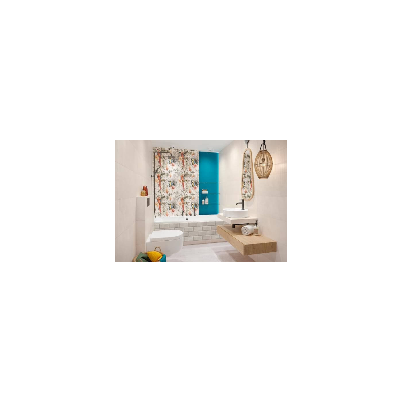 Dekor Ścienny Happiness Grey Struktura 30X60 Paradyż
