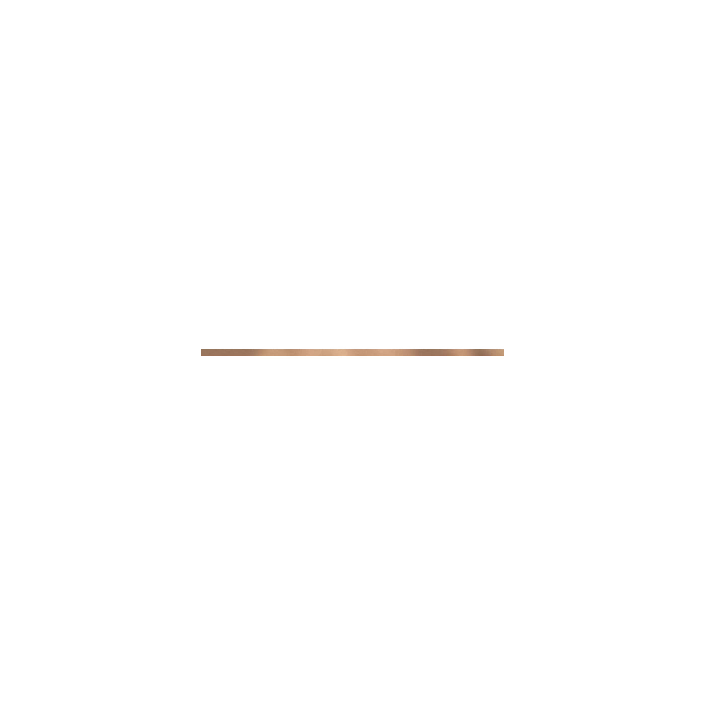 Listwa Uniwersalna Metalowa Gold Mat 119,8x2 Paradyż My Way