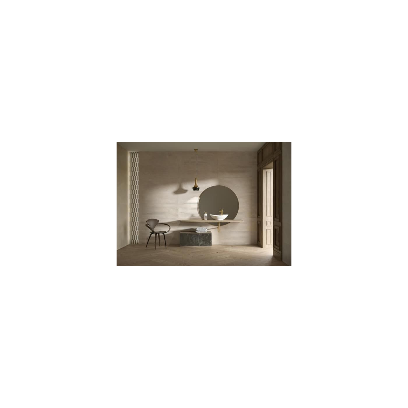 Mozaika Mystic Shadows Beige Mat 29,8x27,4 Paradyż My Way