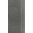 Stopnica Magnetik Antracite Lappato 29,8x59,8 Paradyż