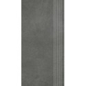 Stopnica Magnetik Antracite Lappato 29,8x59,8 Paradyż