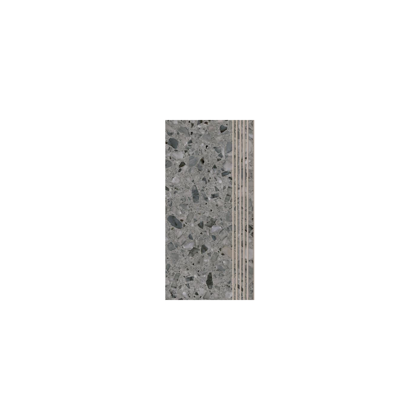 Stopnica Terazzo Graphite Mat 29,8x59,8 Paradyż