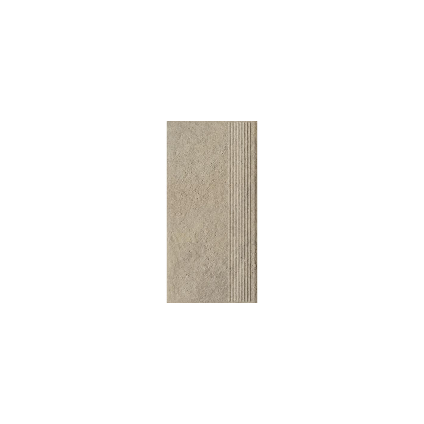 Stopnica Eremite Crema Mat Struktura 30x60 Paradyż