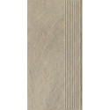 Stopnica Eremite Crema Mat Struktura 30x60 Paradyż