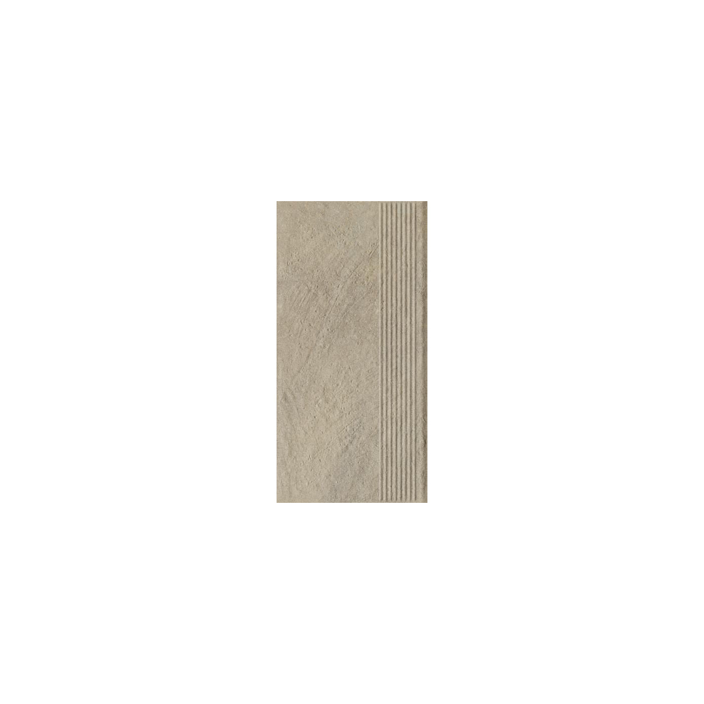 Stopnica Eremite Crema Mat Struktura 30x60 Paradyż