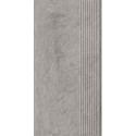 Stopnica Carrizo Grey Mat Struktura 30x60 Paradyż