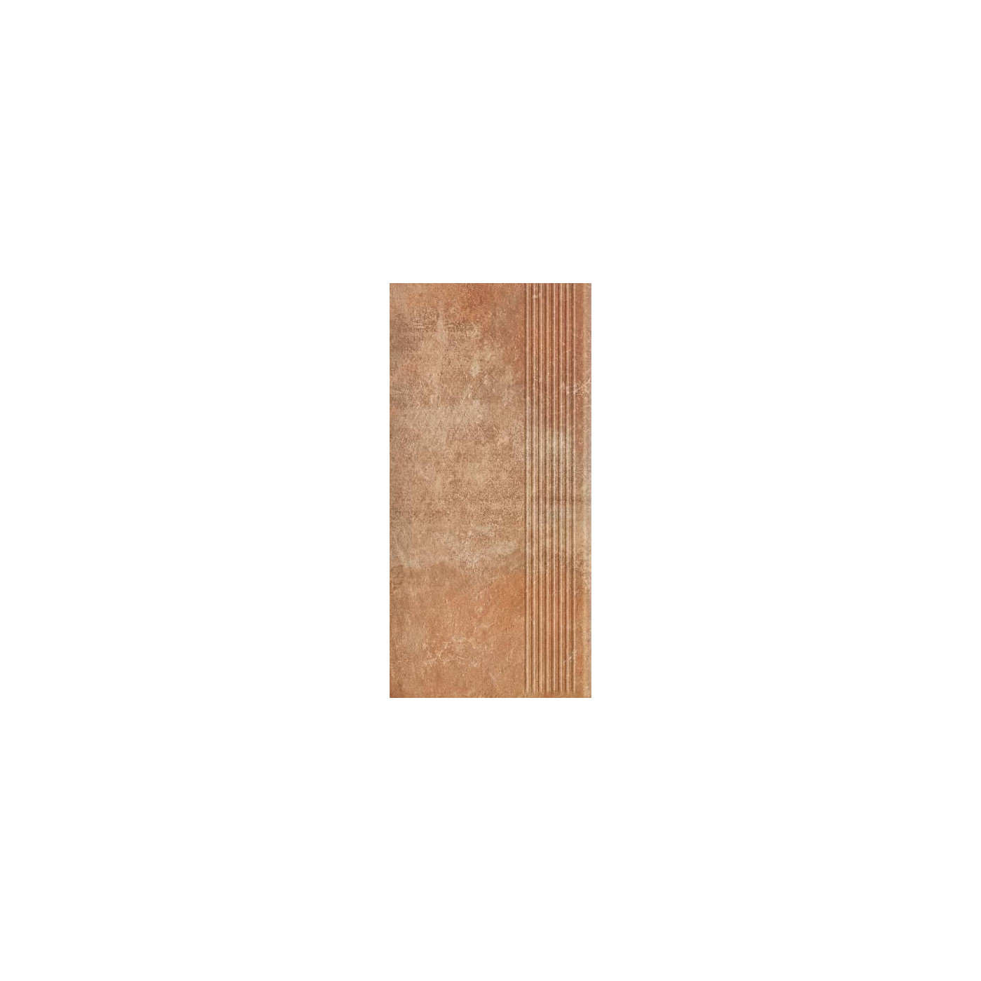 Stopnica Scandiano Rosso Mat Struktura 30x60 Paradyż