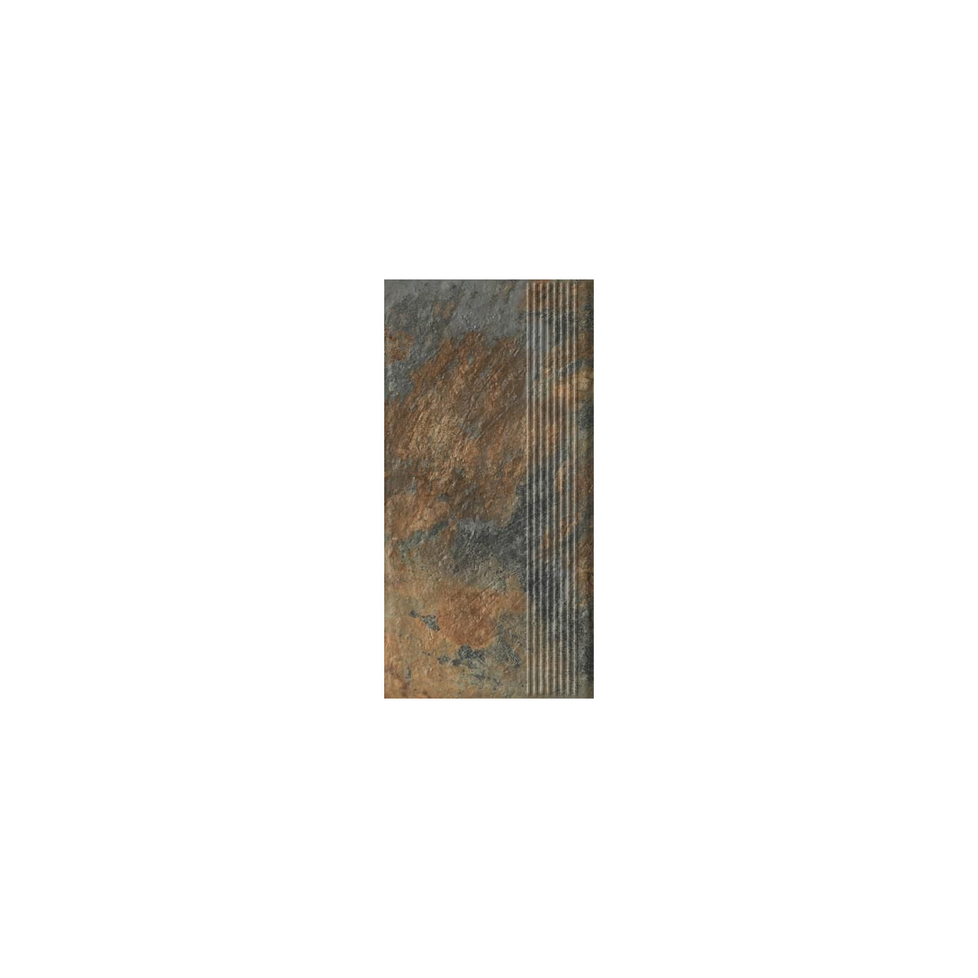 Stopnica Ardis Rust Mat Struktura 30x60 Paradyż
